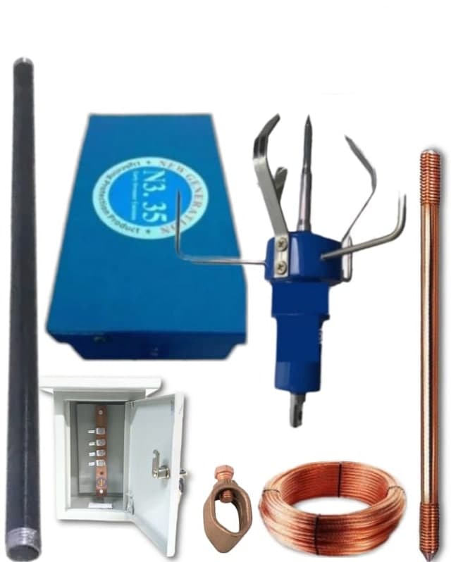 Perangkat paket Elektrostatis Blue Current R-35